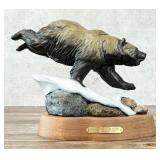 Daniel Parker Glacier Chaser Bear Bronze