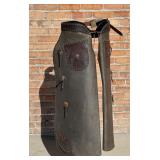 Heiser Green Star & Moon Studded Cowboy Chaps