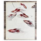 Janet Elizabeth Turner Betta Fish Painting