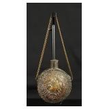 Balkan Greek Orthodox Brass Powder Flask