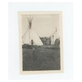 Montana Crow Indian Reservation Tipis Photo