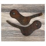 H.H. Heiser Denver Colorado Cowboy Spur Straps
