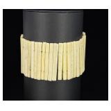 Victorian Whaler Made Whalebone Bracelet