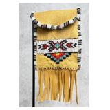 Ute Native American Indian Beaded Medicine Bag