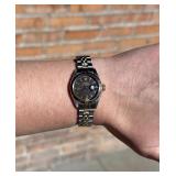 Rolex 69173 Ladydate Wood Dial Watch