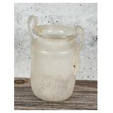 Ancient Roman Glass Handled Jar