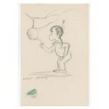 Ace Powell Little Indian Drawing