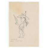 Ace Powell Little Indian Drawing