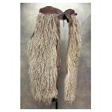 Riley & McCormick White Wooly Cowboy Chaps