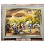 Fred Lucas Dinetah Painting