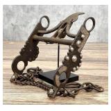 Buermann Silver Inlaid Kidding Bird Horse Bit