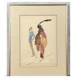 Enrico Sacchetti 1913 Illustration Painting