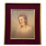 Thomas Sully Flora Hill Portrait Painting
