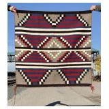 Navajo Indian Chiefs Blanket Rug Moki Revival