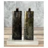 Navajo Sterling Silver Horse Bit Parts Tabs