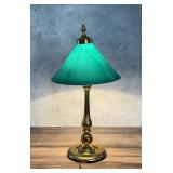 Art Deco Emeralite Desk Bankers Lamp