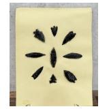 Ancient Native American Indian Stone Arrowheads