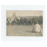 Watching the Medicine Dance Richard Throssel RPPC