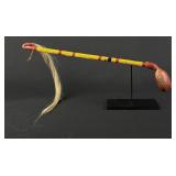 Flop Head Apache Native American Indian War Club