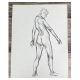 Janet Elizabeth Turner Nude Sketch