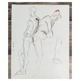 Janet Elizabeth Turner Nude Sketch