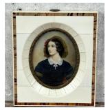 Portrait Painting on Ivory of Lola Montez