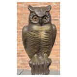 Paper Mache Great Horned Owl Hunting Decoy