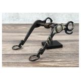 Silver Overlay Iron Cowboy Horse Bit