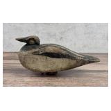 Antique Folk Art Wood Duck Decoy