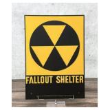 US Department of Defense Fallout Shelter Sign