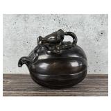 Mid Century Brass Pumpkin Paperweight