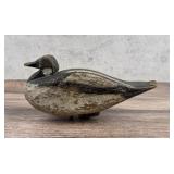 Antique Folk Art Wood Duck Decoy
