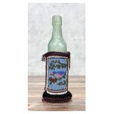 Paiute Native American Indian Beaded Bottle