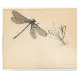 Janet Elizabeth Turner Dragonfly Painting