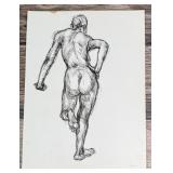 Janet Elizabeth Turner Nude Sketch