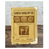 G.S. Garcia Saddlery Catalog 26 1926