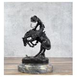 Frederic Remington The Rattlesnake Bronze