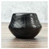 Crucita Calabaza Blue Corn San Ildefonso Pot