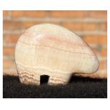 Zuni Rhodonite Bear Fetish Carving