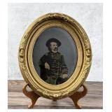 George Armstrong Custer Full Plate Tintype Photo
