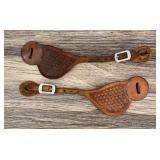 Three Forks Saddlery Montana Cowboy Spur Straps