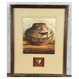 Michael McCullough Zia Gouache Painting