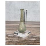 Ancient Roman Glass Unguentarium Perfume Bottle