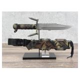 Buck 184 Buckmaster 1st Version Camo Knife