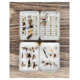Group of Montana Trout Fishing Flies