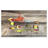 Collection of Vintage Fishing Lures
