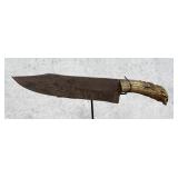 Native American Indian Made Bowie Knife