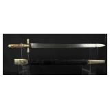 WWI WW1 German Forestry Cutlass Short Sword