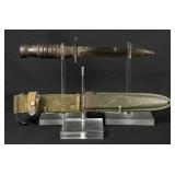 WW2 US M4 Bayonet Utica
