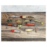 Collection of Vintage Fishing Lures